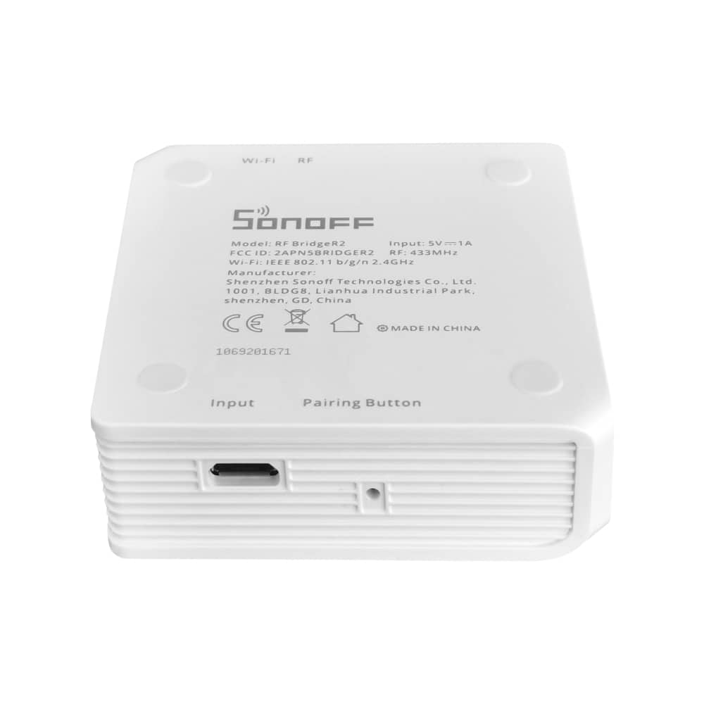 Sonoff Bridge RF R2 Intelligens Hub, Vezérlőeszköz, Alkalmazásvezérlés, 433 Mhz — imaginea 5