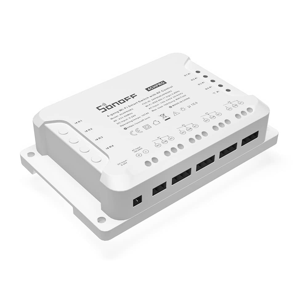 4-Csatornás vezeték nélküli relé - Sonoff 4CH Pro R3 — imaginea 3