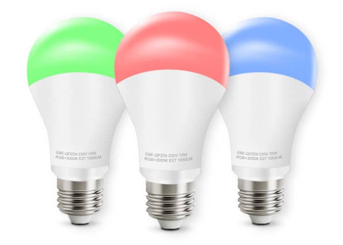 Okos Izzó Többszínű LED RGB, Fényerő beállítással, Kerek wifi Red Sun, Irányítás a mobil alkalmazásból, RS-SW-LB-A21 — imaginea 2