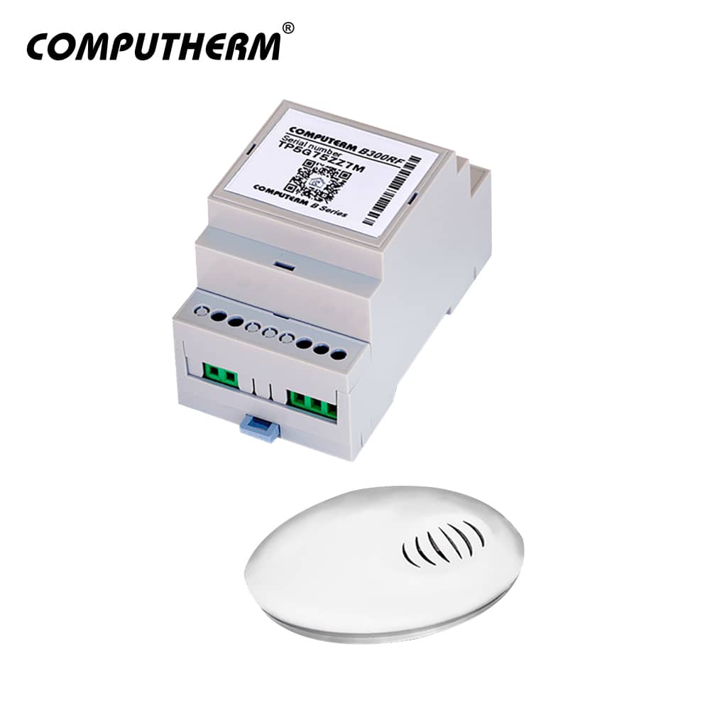 Termosztát Computherm B300rf Wi-fi, Vezeték Nélküli Hőmérséklet-érzékelővel, Időzítő, Mobiltelefon-vezérlés, Hozzáférés-vezérlés elosztása — imaginea 1
