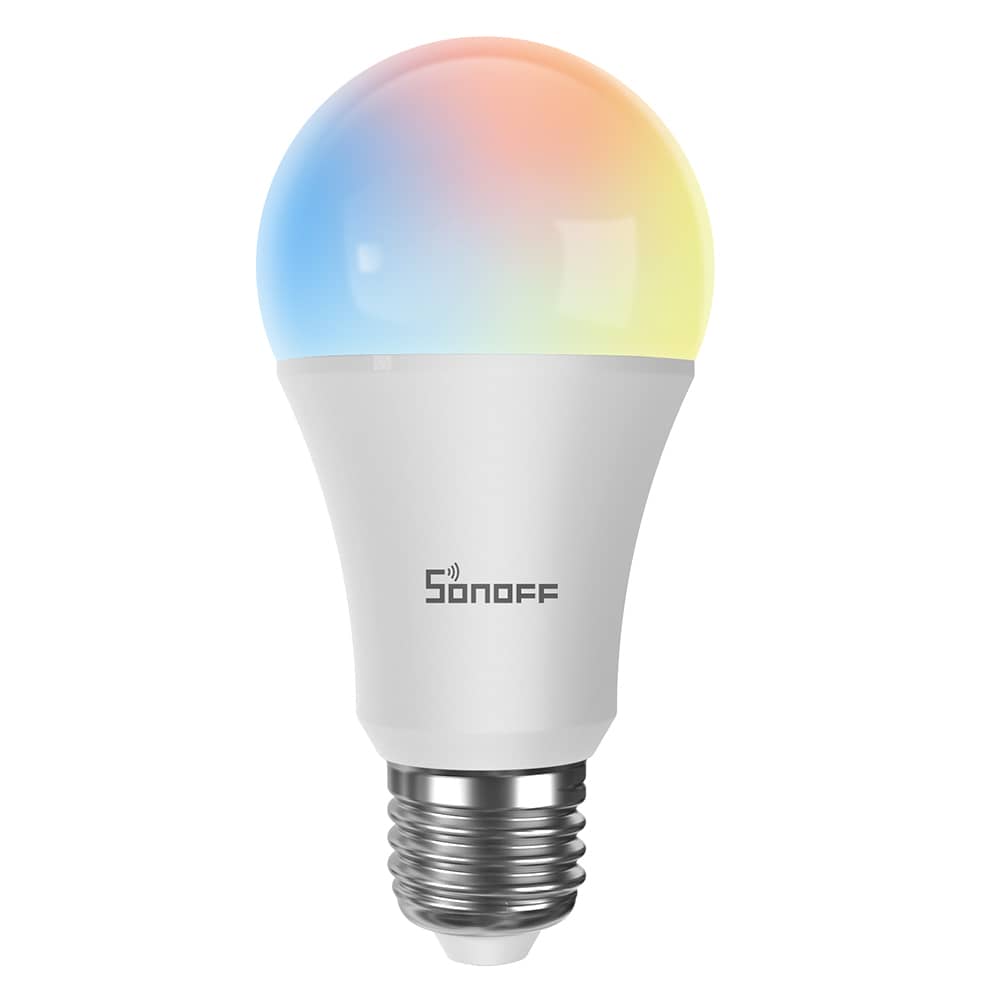 Intelligens LED Izzó Sonoff B05-B-A60, RGB, 9W teljesítmény, 806 LM, Alkalmazásvezérlés — imaginea 1