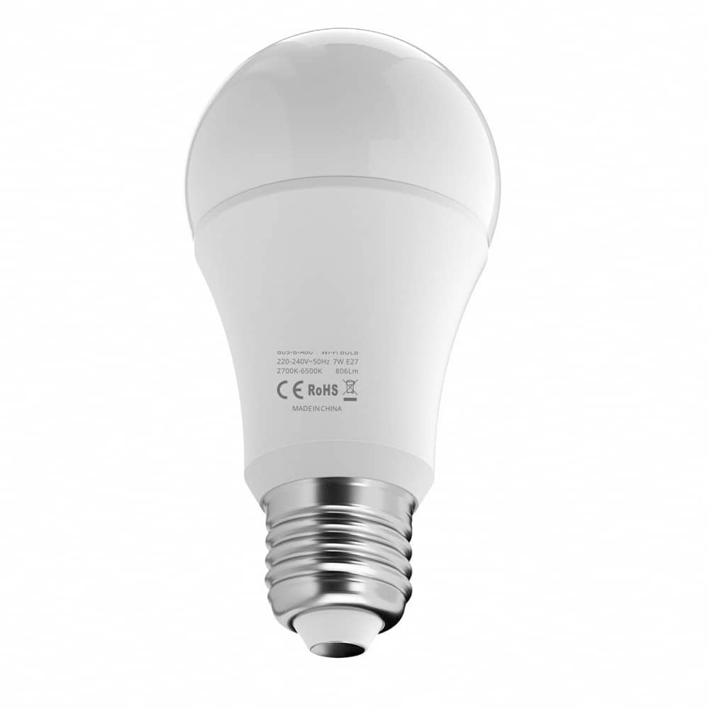 Intelligens LED Izzó Sonoff B05-B-A60, RGB, 9W teljesítmény, 806 LM, Alkalmazásvezérlés — imaginea 3