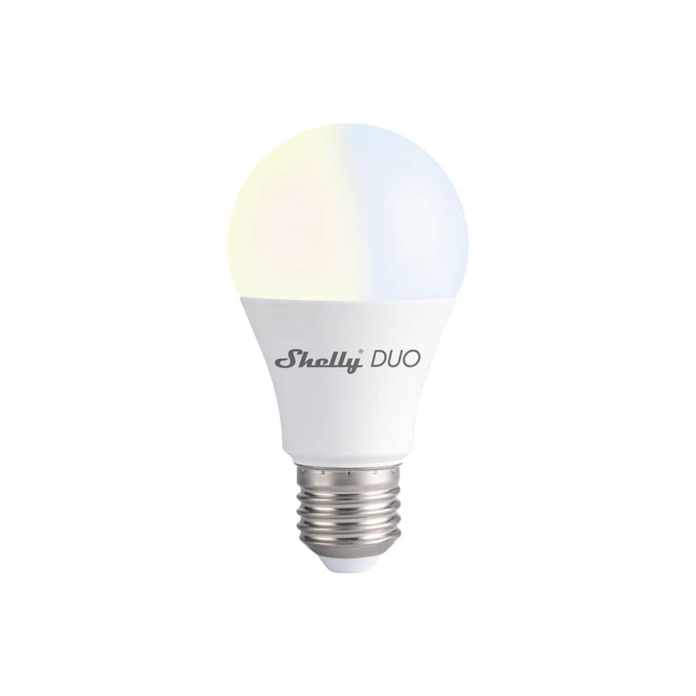 Intelligens LED Izzó Shelly Duo, Wi-Fi, E27, 9W, Színhőmérséklet 800 LM — imaginea 1