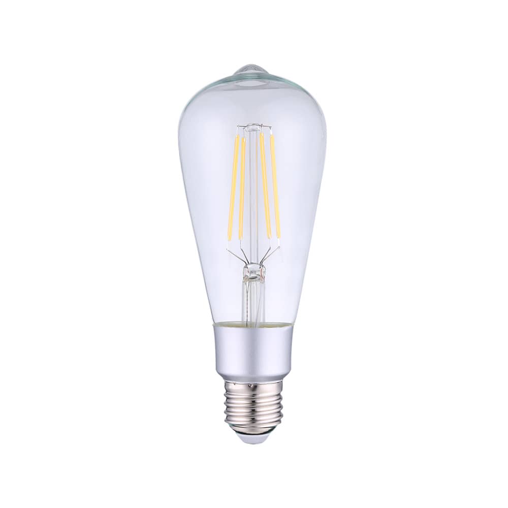 Intelligens izzó Shelly Vintage ST64 , Dimmer, Wi-Fi, Alkalmazásvezérlés, E27, 7W, 750 LM