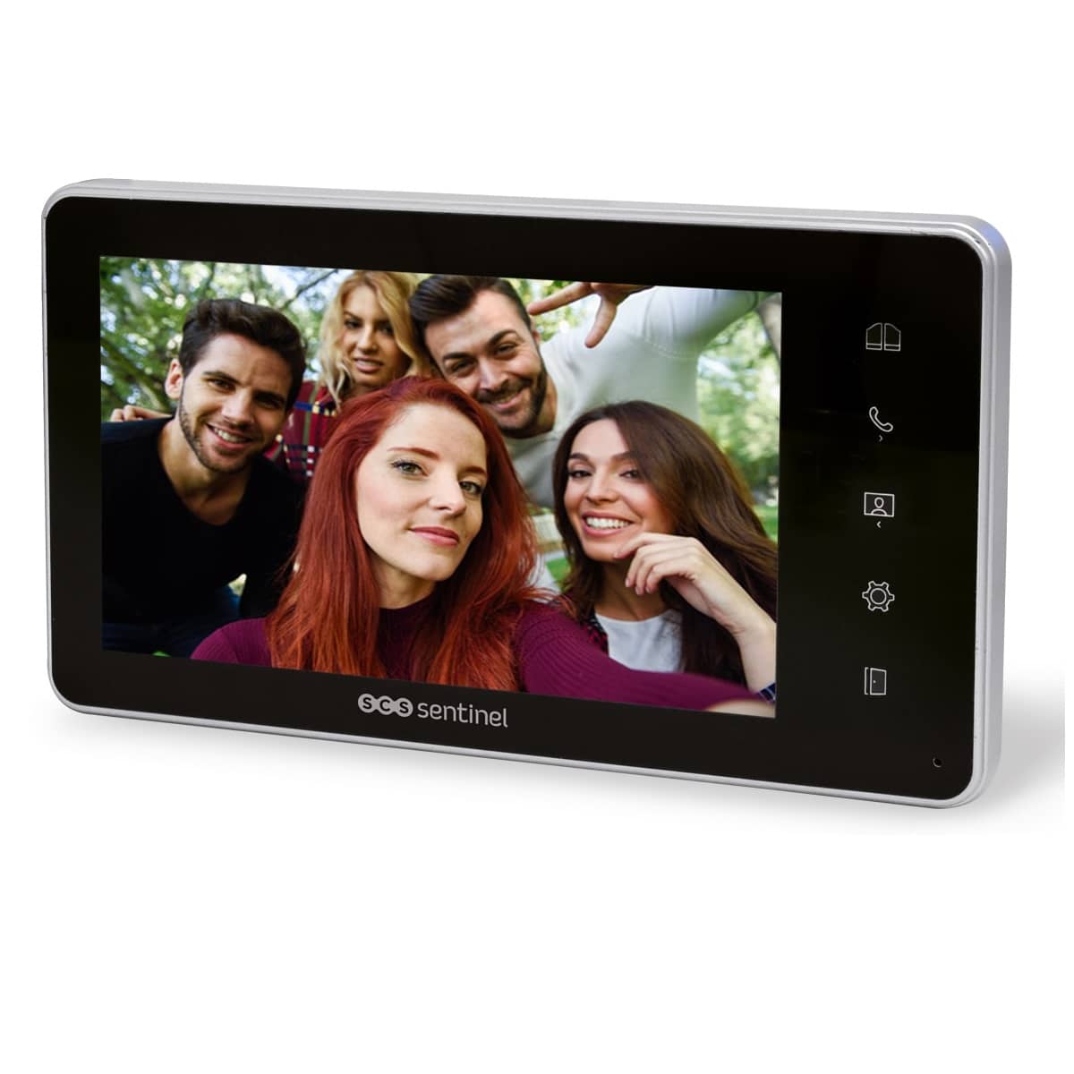 Kiegészítő Monitor Scs Sentinel Visio Kit 7 Kaputelefonhoz, 7 Hüvelykes Tft Lcd Kijelző, 10 Dal — imaginea 1