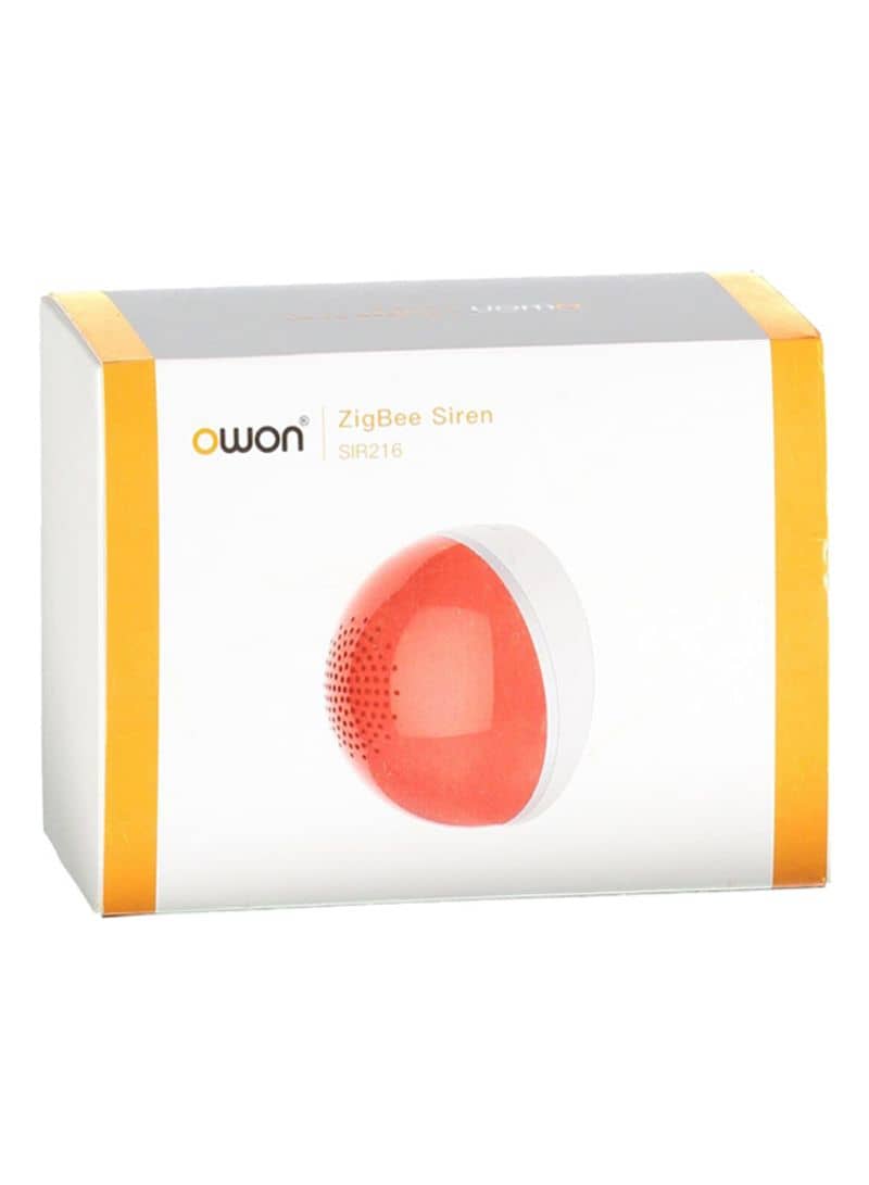 Owon Intelligens Sziréna, Alkalmazásvezérlés, ZigBee integráció, 95 dB, Tartalék akkumulátor 700 mAh — imaginea 3