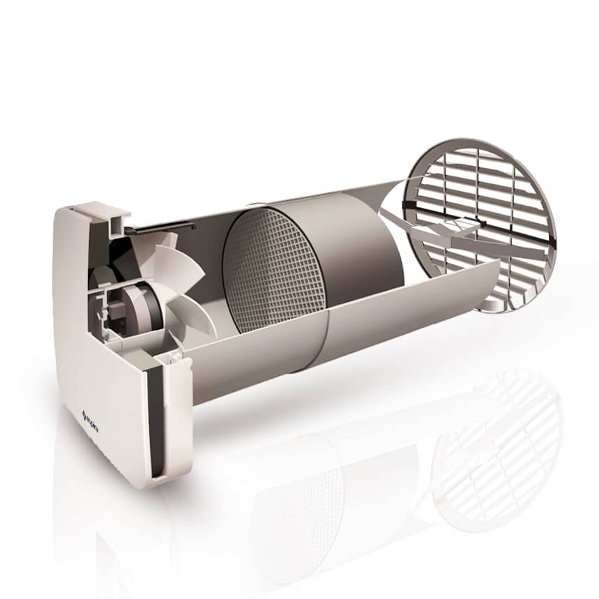 Szellőző Egység Hővisszanyerővel Aspira Rhinocomfort 160 RF — imaginea 2