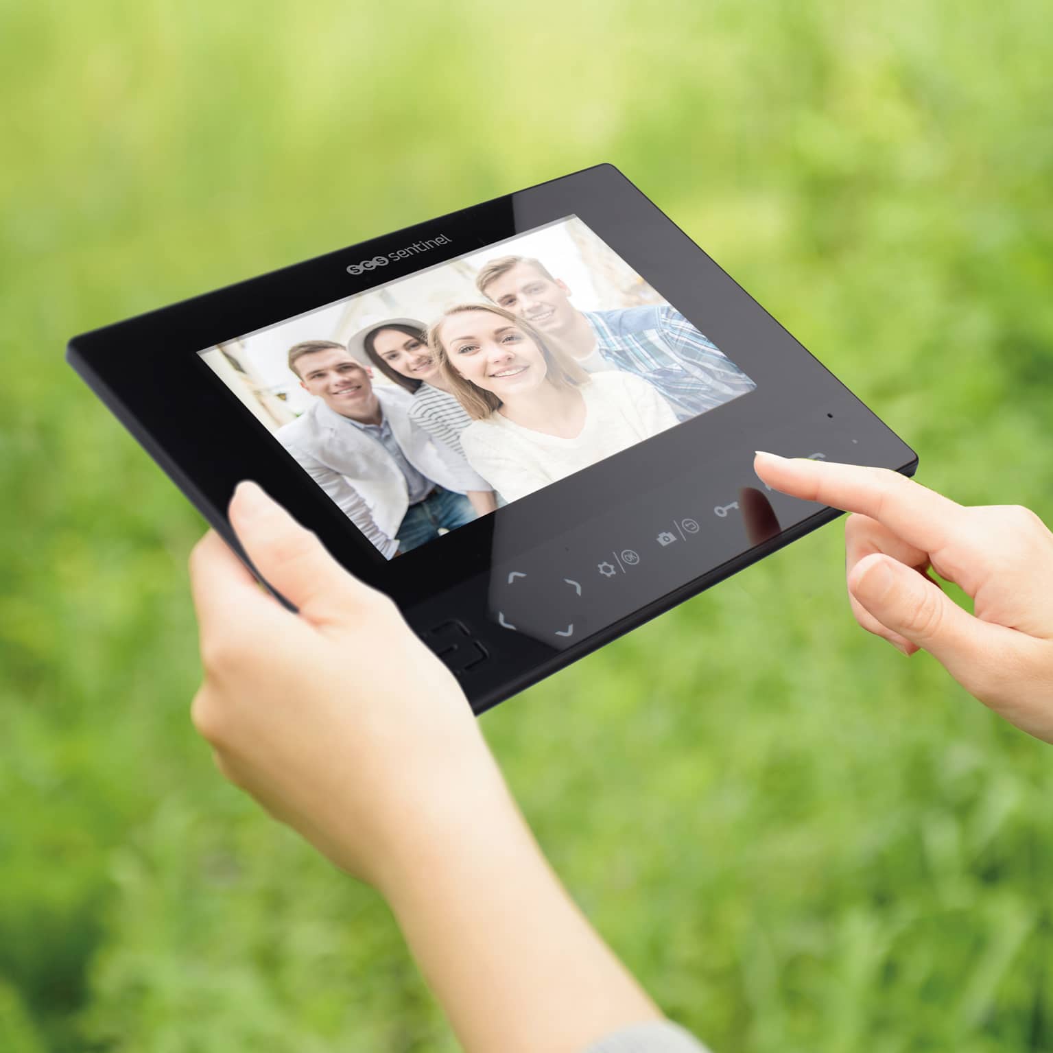 Vezeték Nélküli Videó Kaputelefon Scs Sentinel Airvisio 200, 7" Képernyő, Videofelvétel És Fényképfelvétel, Átviteli Távolság 200 M — imaginea 3