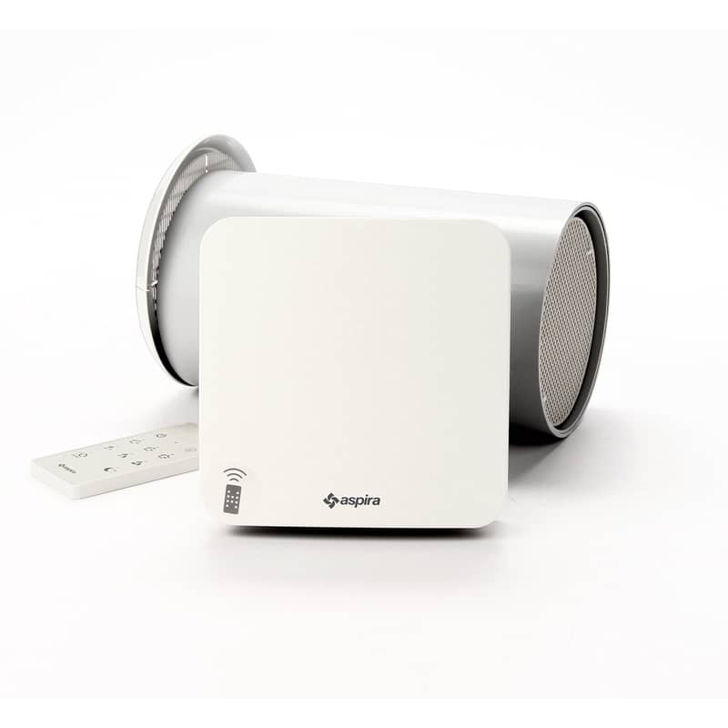 Szellőztető Egység Hővisszanyeréssel, Aspira Ecocomfort 160 Rf, Maximális Áramlás 68 M3 / H, 3 Fokozat, 90% -os Hatékonyság — imaginea 5