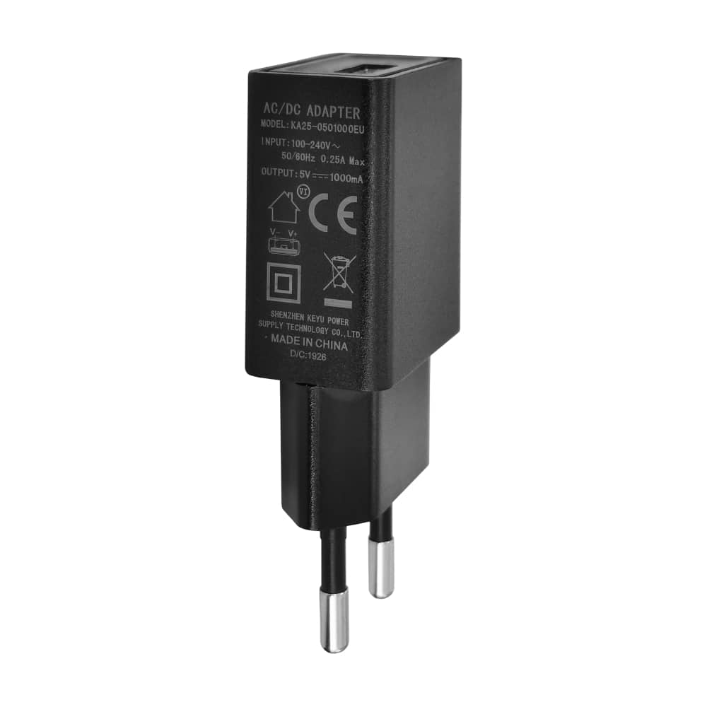 BroadLink 5V/1A Adapter, LBTV LED szalaggal kompatibilis, Fekete — imaginea 2