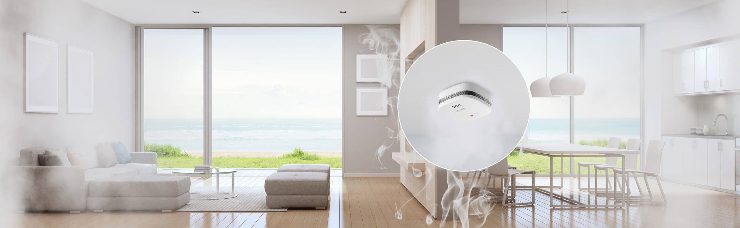 Füstérzékelő Tellur, Wi-Fi, 2.4 Ghz, Jelzőfény, Riasztás, Értesítés — imaginea 5