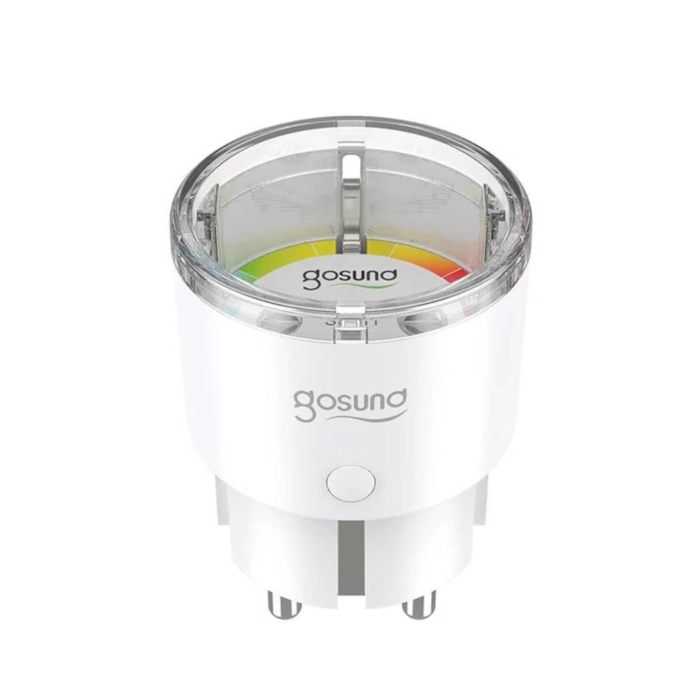 Gosund EP2 Okos Konnektor Wi-Fi-vel, Energiafelügyelet, Hangvezérlés, 2500 W, 10 Al, Fehér — imaginea 3
