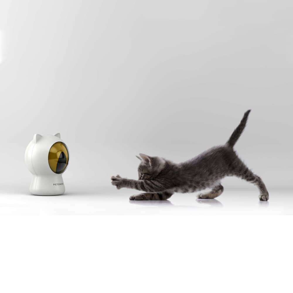 PETONEER Smart Dot Lézerjáték Állatoknak, Időzítés / előre beállított funkció, Fehér — imaginea 4