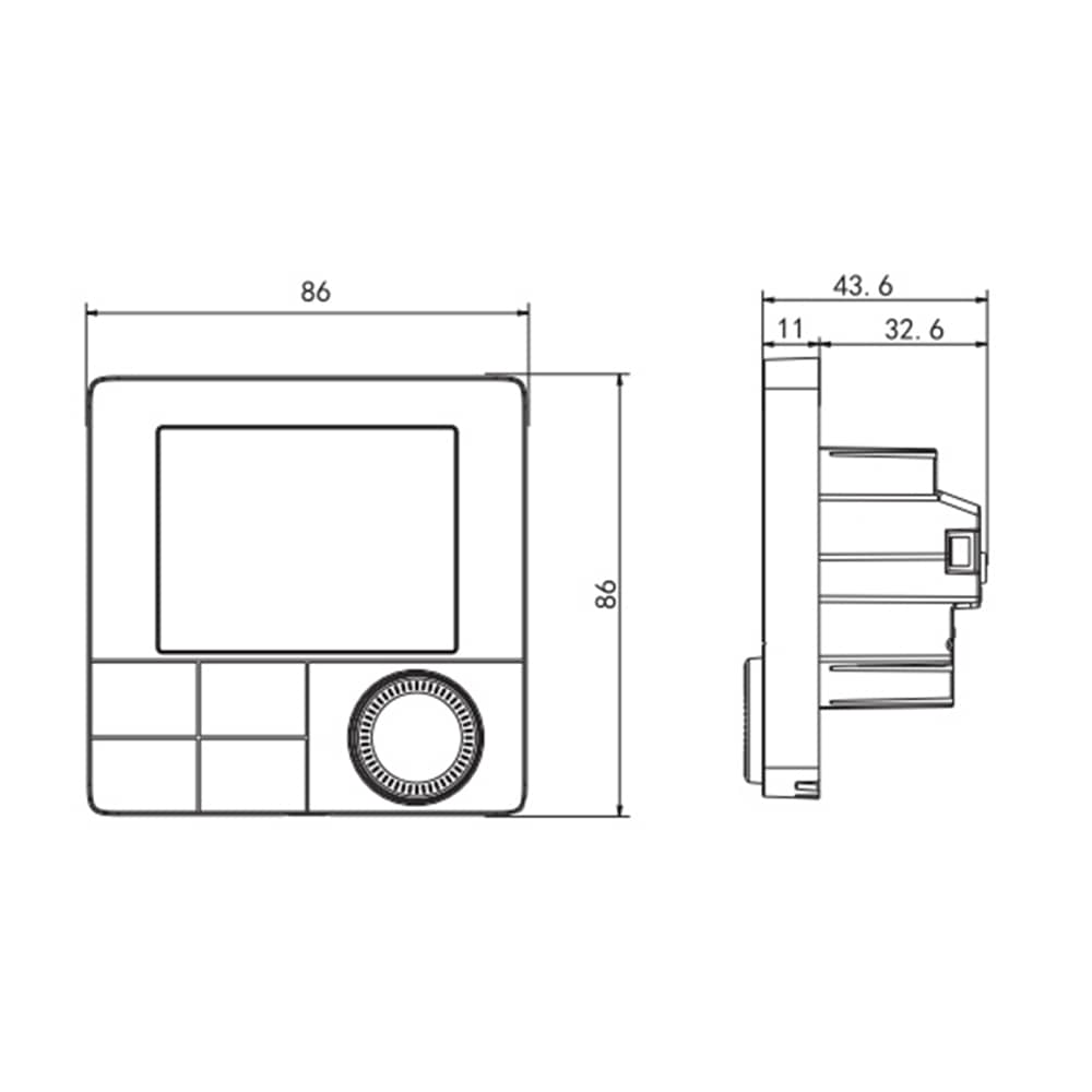 BeOk TCR8-WIFI-WP(3A) Wi-Fi Okos Termosztát Gáz kazánhoz, Programozható, Alexa, Google, Smart Life alkalmazás — imaginea 3
