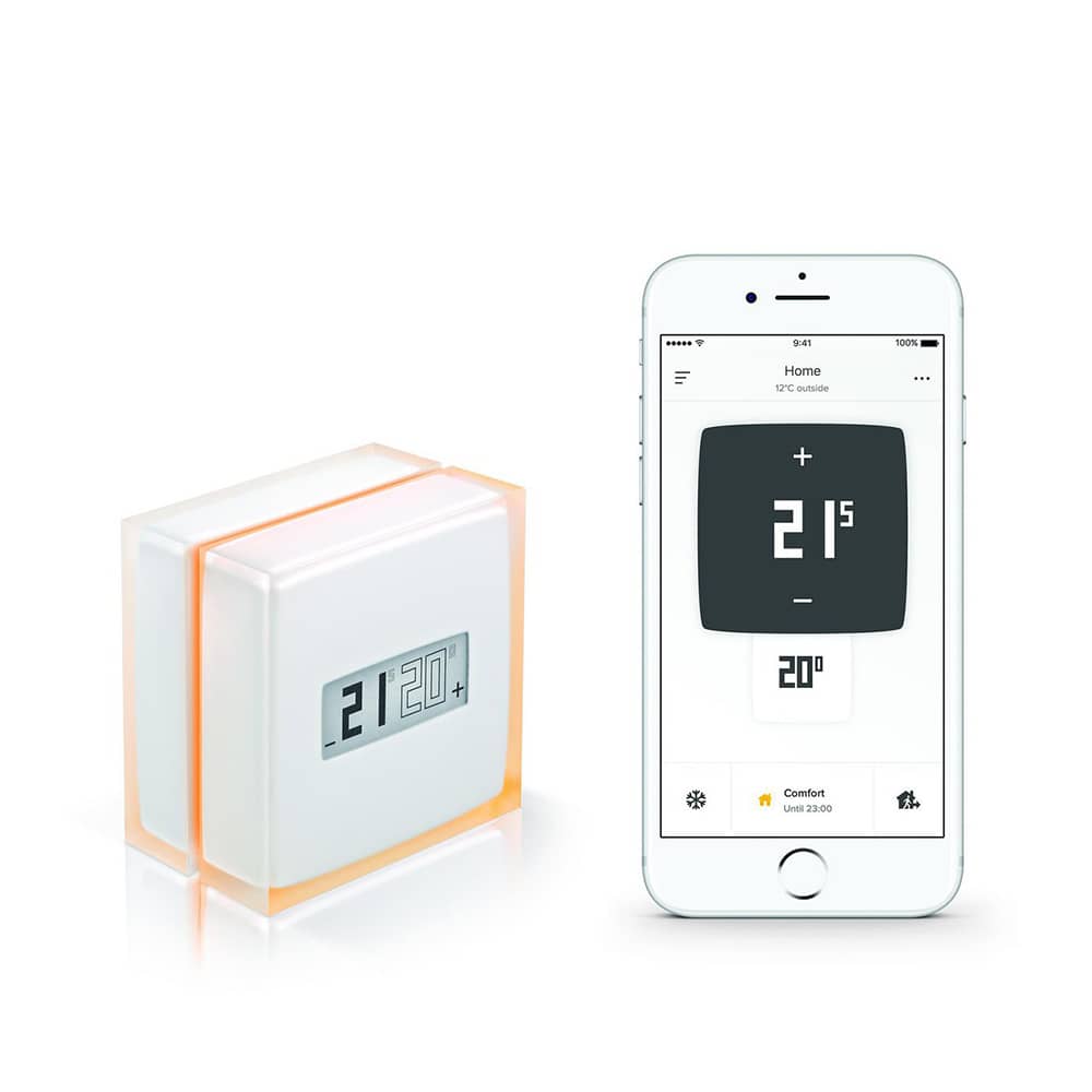 Netatmo Intelligens Wi-Fi Termosztát, Távirányítható, Programozás, Energiahatékonyság — imaginea 5