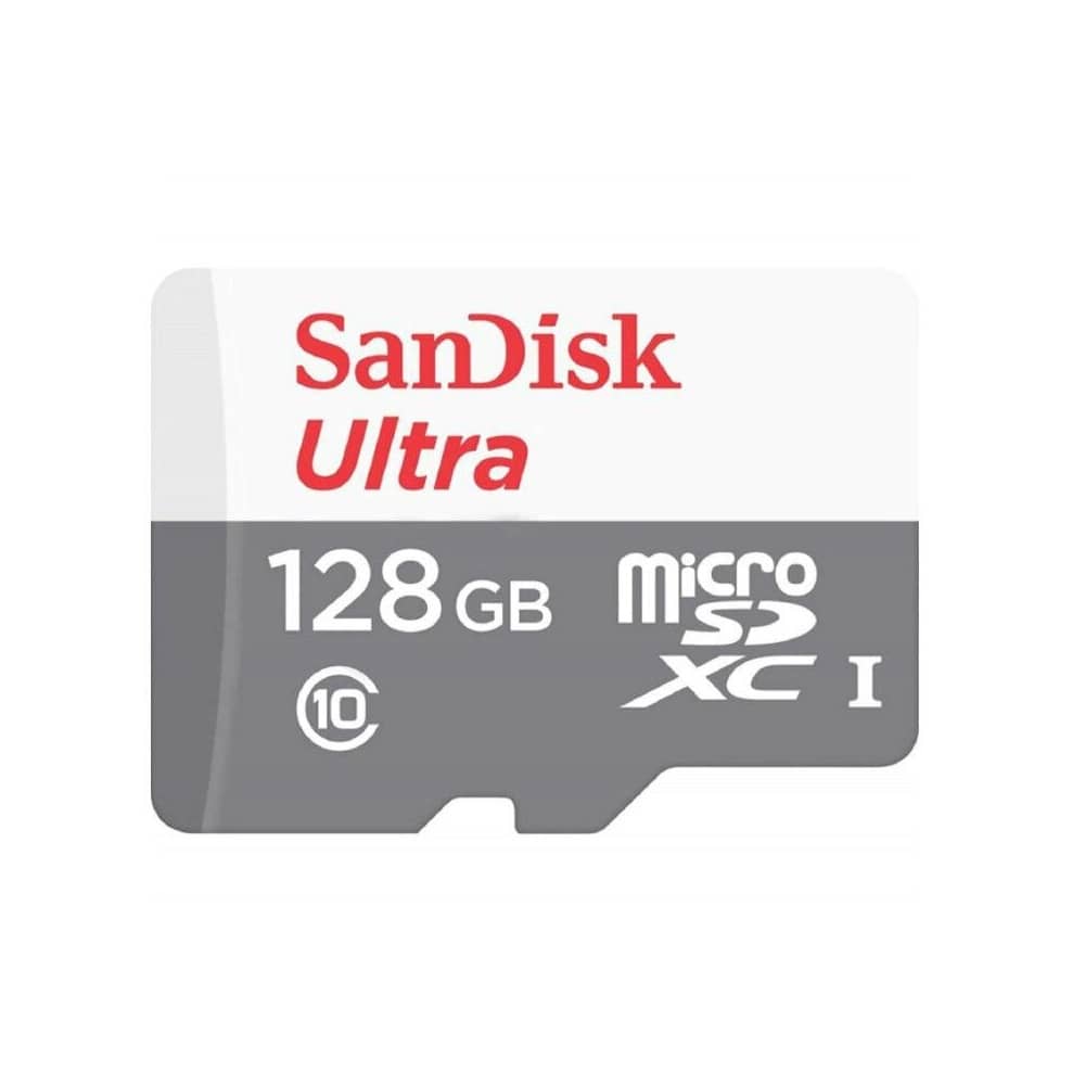 Memóriakártya MicroSD SanDisk, Memória 128 GB, 100 MB / S, Standard UHS-I — imaginea 1