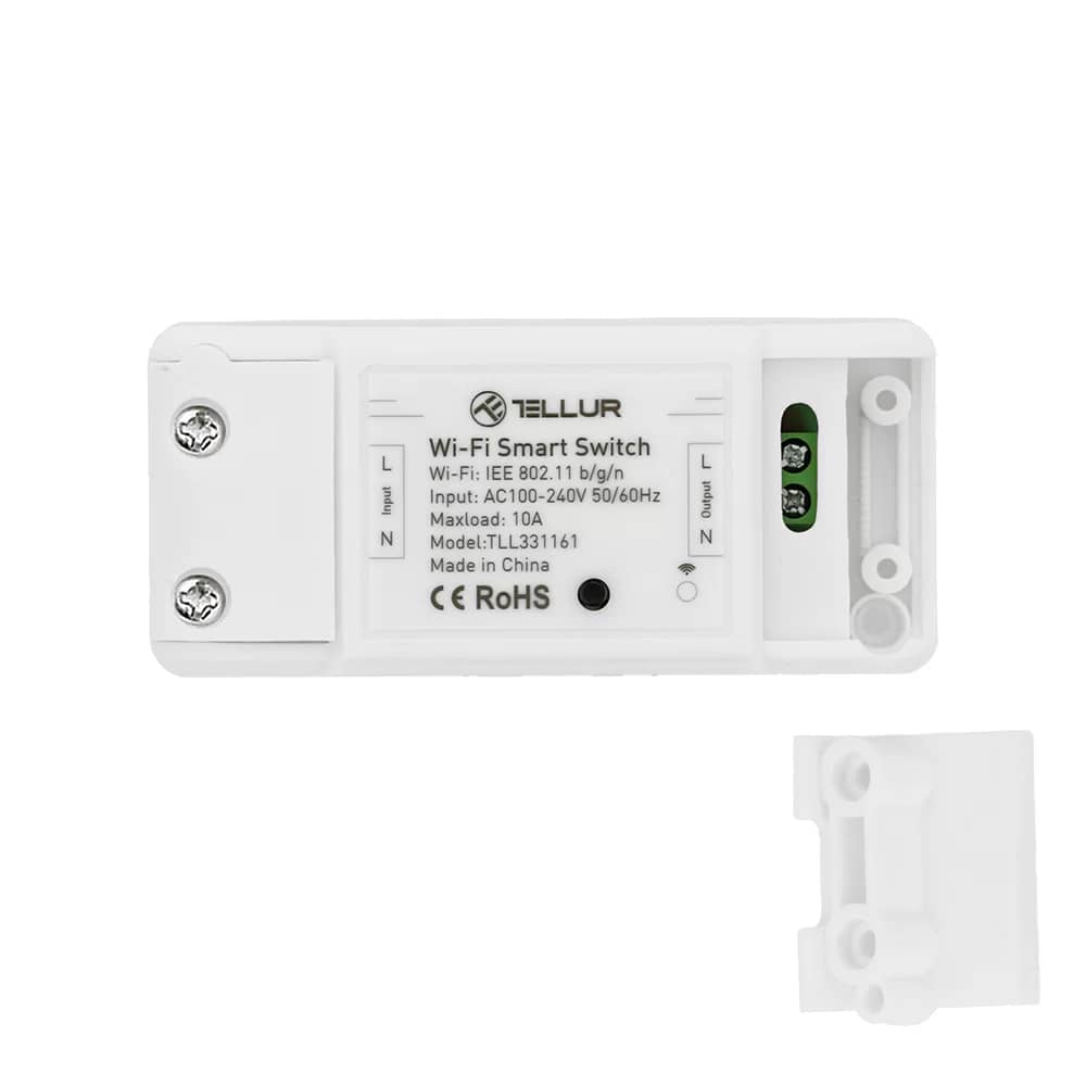Wi-Fi Kapcsoló Relé Tellur, Alkalmazásvezérlés, Automatizálás, 2200 W — imaginea 5