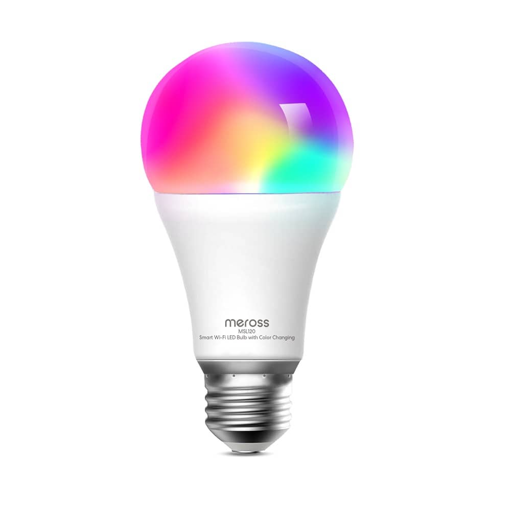 Okos Izzó Meross MSL120, RGB világítás, 810 Lumen — imaginea 1