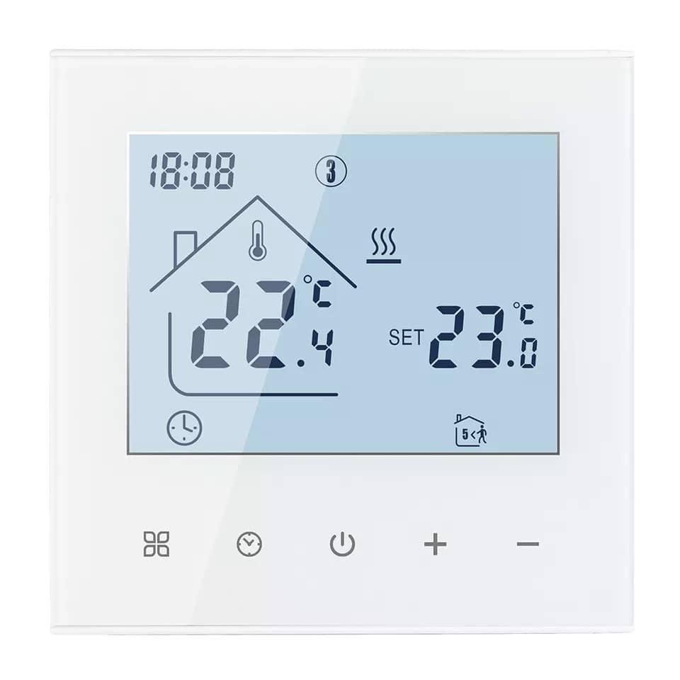 Termosztát Gázfűtéshez BeOk TDR89B-WPB — imaginea 2