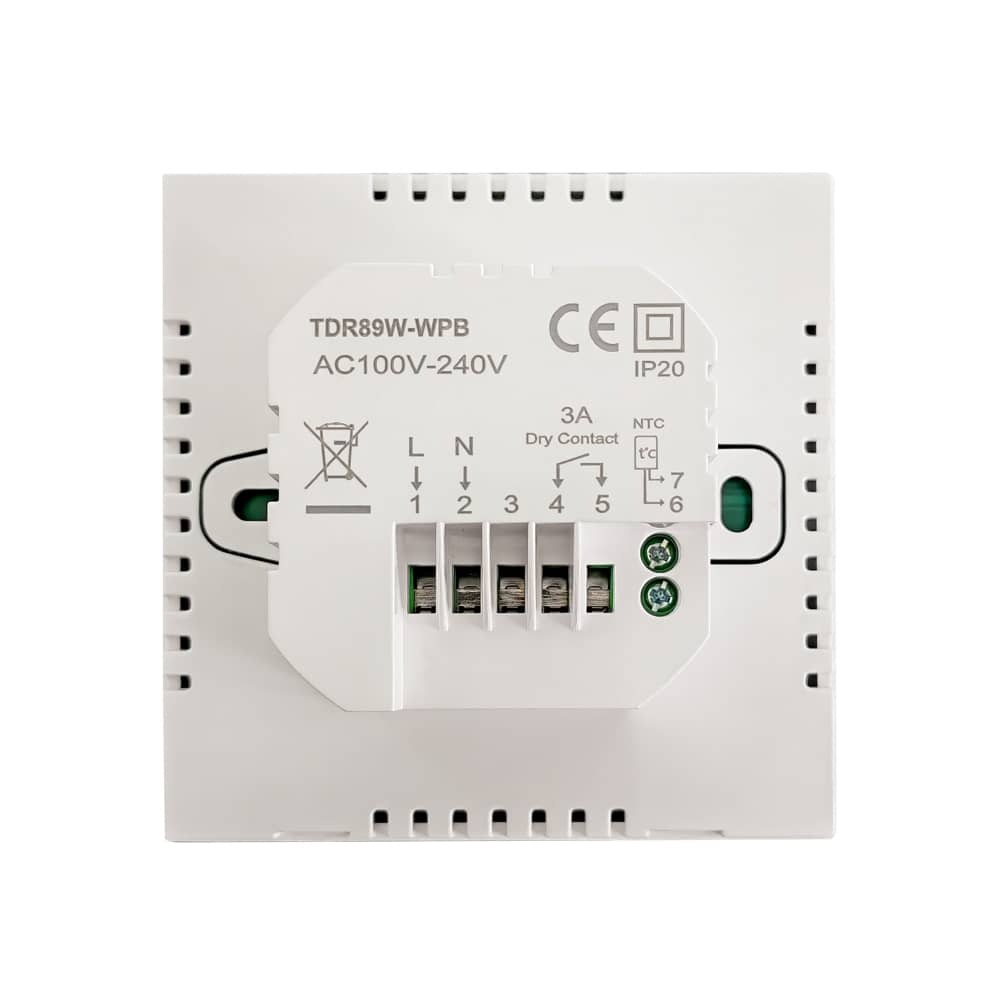 Termosztát Gázfűtéshez BeOk TDR89B-WPB — imaginea 4