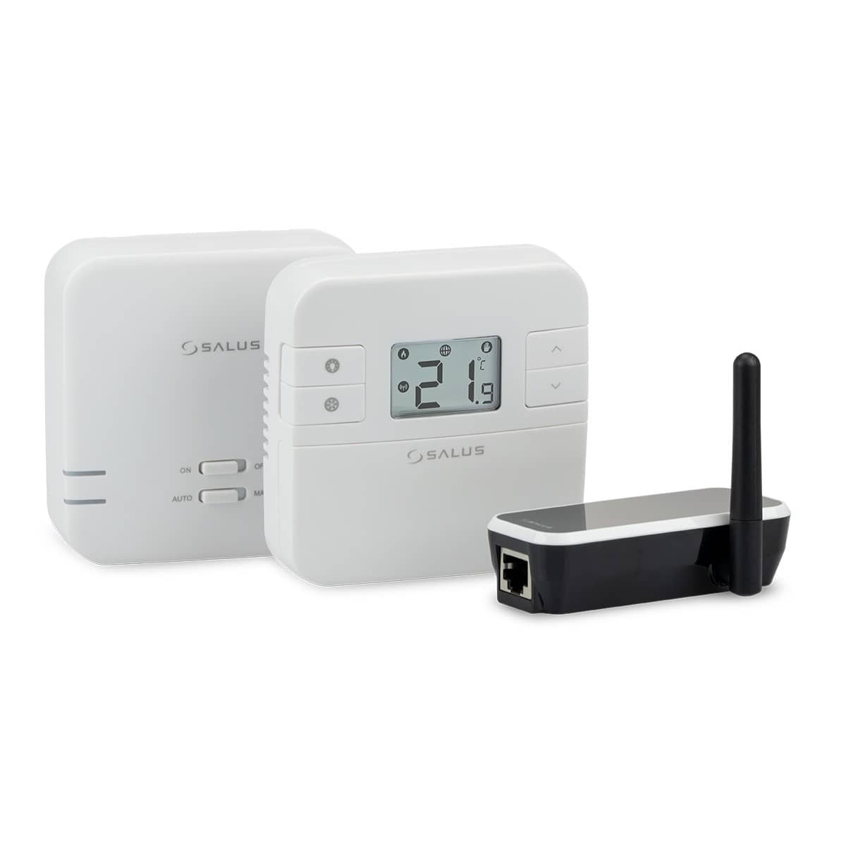 Intelligens Termosztát Salus RT310i, 230 V tápellátás, Alkalmazásvezérlés, Programozható, Hűtés / fűtés mód — imaginea 2