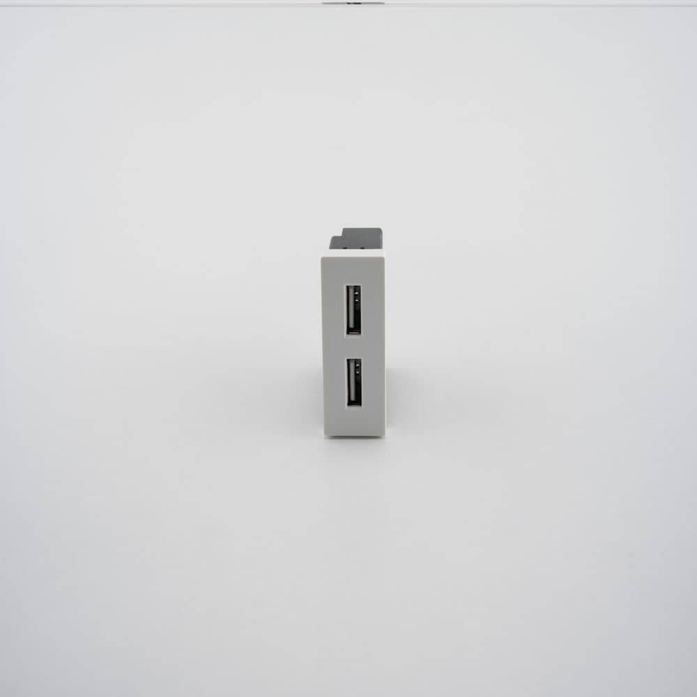 LUXION USB Töltő Csatlakozó Aljzatmodul Üvegkeret Nélkül — imaginea 8