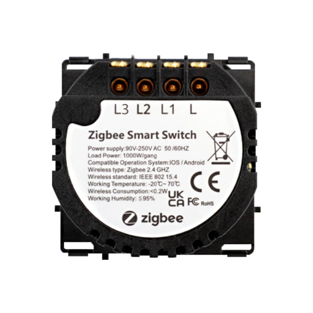 LUXION Hármas ZigBee Érintőkapcsoló Modul — imaginea 3