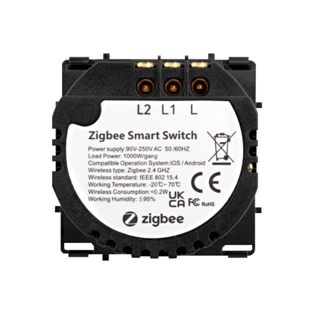 LUXION Dupla ZigBee Érintőkapcsoló Modul — imaginea 4