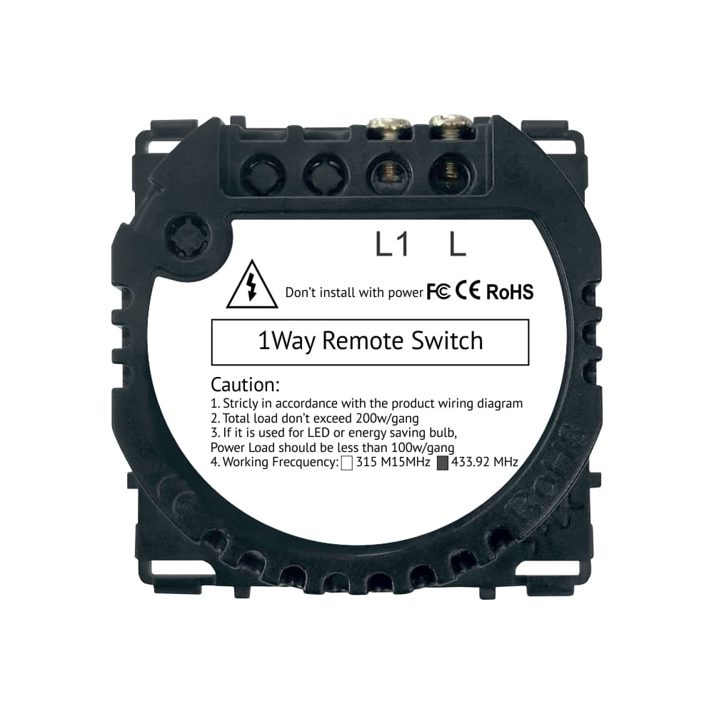 LUXION Egyszerű RF433 Érintőkapcsoló Modul — imaginea 4