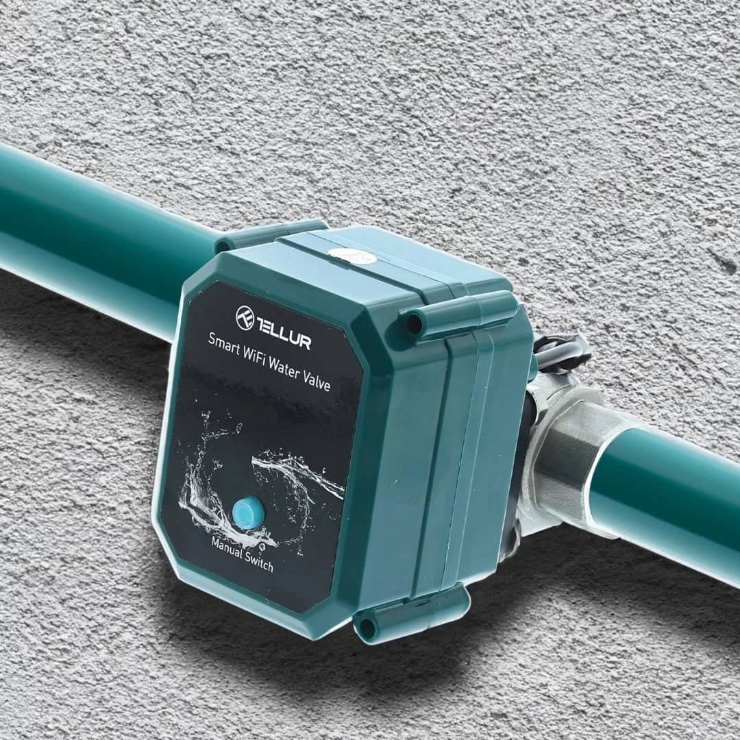 Intelligens Vízszabályozó Szelepmotor Tellur Water Valve, Automatizált öntözési rendszerrel: — imaginea 4