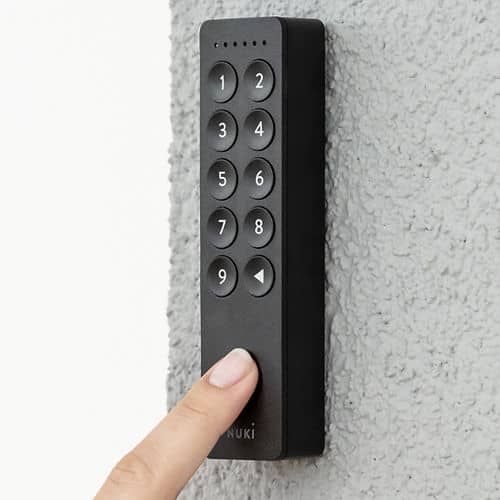 Inteligens Nuki Keypad 2.0 billentyűzet, Nuki Smart Lockhoz, PIN-kód és ujjlenyomat-olvasóval (Fingerprint) — imaginea 2