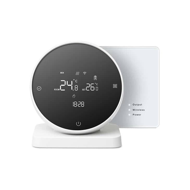 BeOk Okos Termosztát Gázkazánhoz BOT-R7-X-WIFI, Alkalmazás, Programozás, USB töltés, Akkumulátor — imaginea 2