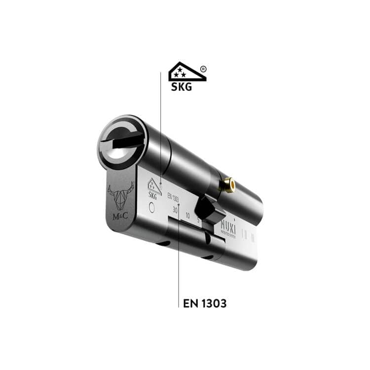 Nuki Universal Cylinder moduláris henger a Nuki Smart Lock zárhoz, 2. generáció — imaginea 2