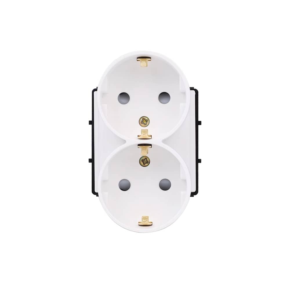 LUXION Dupla Üveg Konnektor Modul Egyszerű Szerelvénydobozhoz — imaginea 1