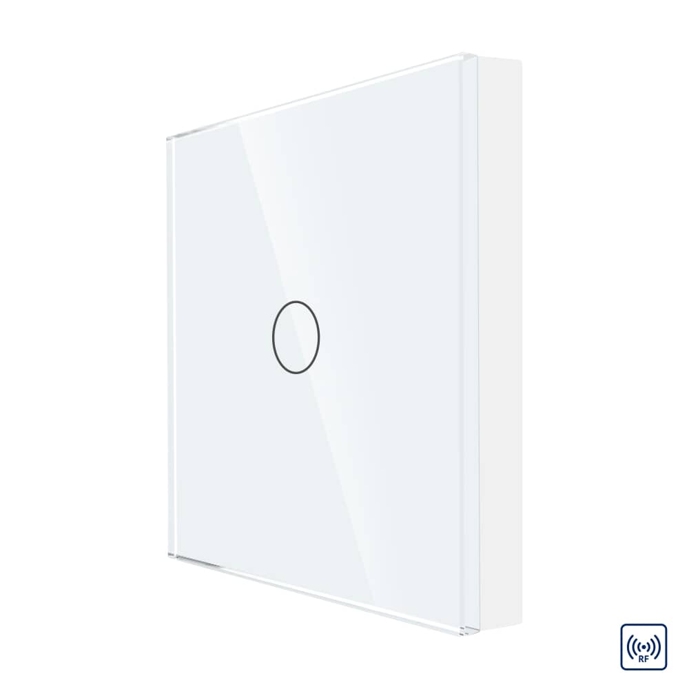 Csomag Egyszerű Üveg Érintőkapcsoló LUXION RF433 + Távirányító Érintőképernyővel LUXION, 1 Csatornás RF433 — imaginea 7
