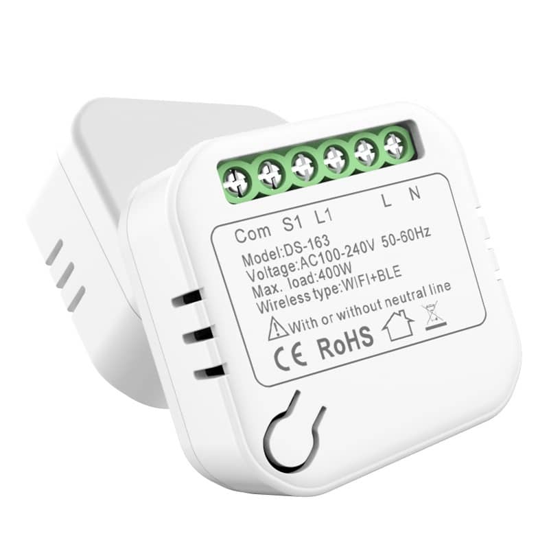 LUXION Mini-Smart Relé, Wi‑Fi, 1 bemenet, 1 kimenet, Alkalmazásvezérlés — imaginea 5