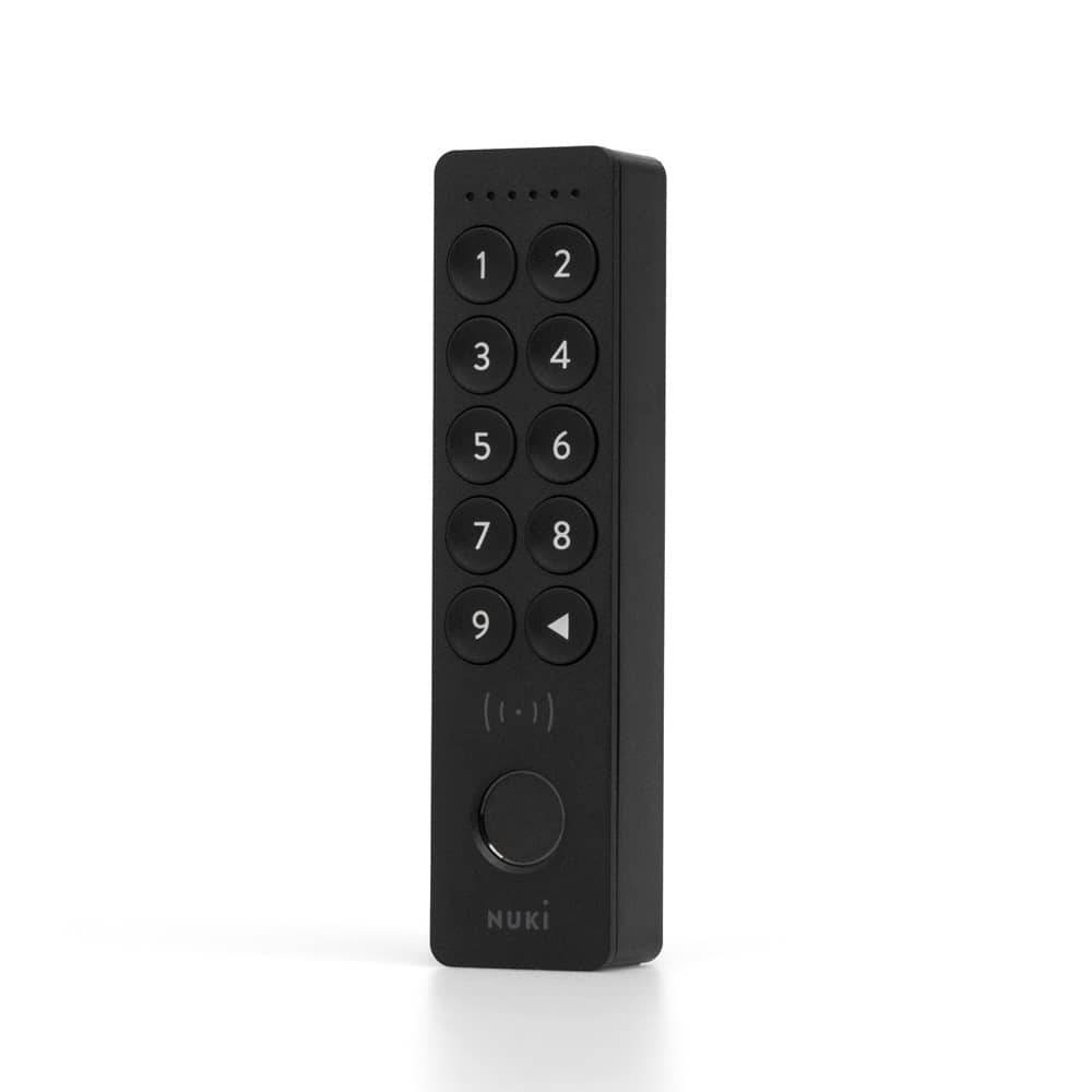 Nuki Keypad 2.0 Intelligens billentyűzet, Nuki Smart Lockhoz, NFC-vel, PIN kóddal és ujjlenyomattal