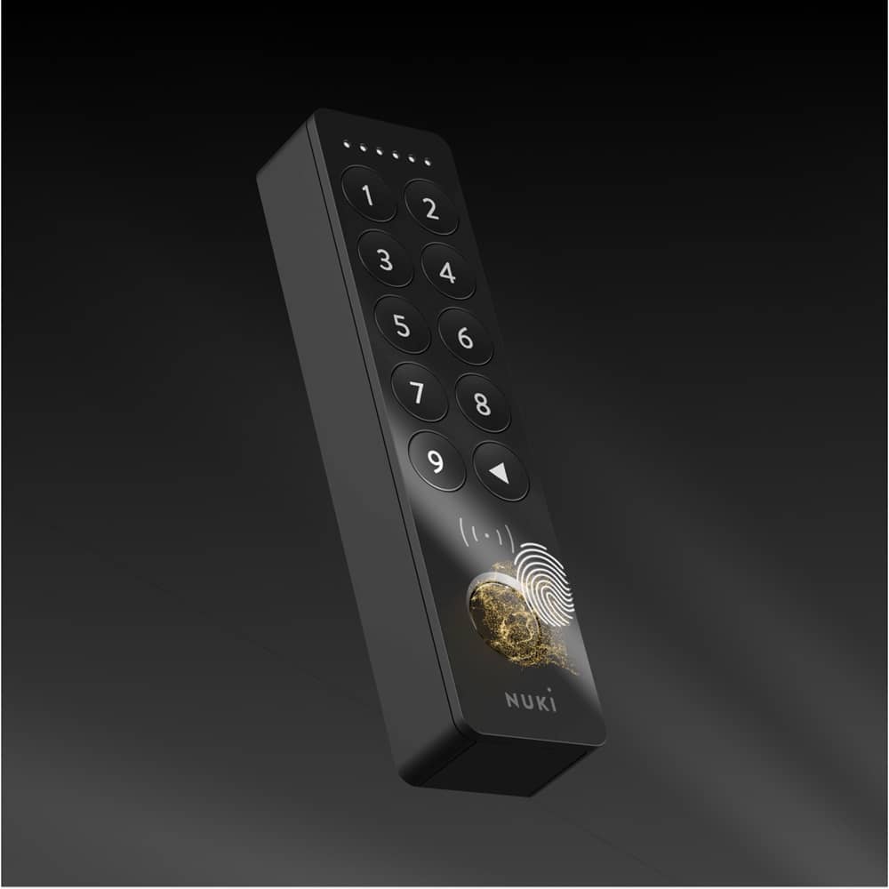 Nuki Keypad 2.0 Intelligens billentyűzet, Nuki Smart Lockhoz, NFC-vel, PIN kóddal és ujjlenyomattal — imaginea 2