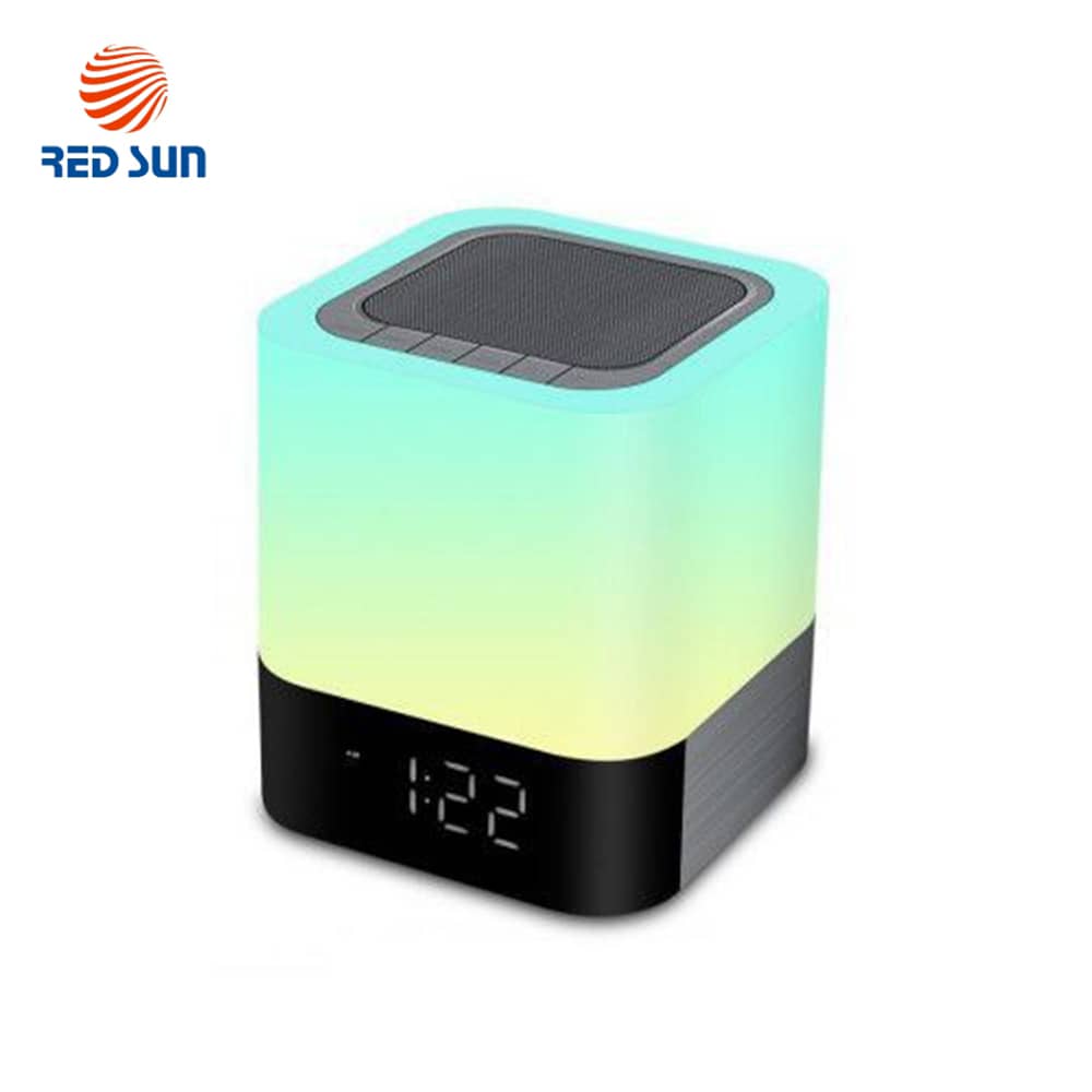 Okos Hordozható Hangszóró Érintéssel Red Sun DY-28, Bluetooth-tal, Órával, Vezeték Nélküli — imaginea 1