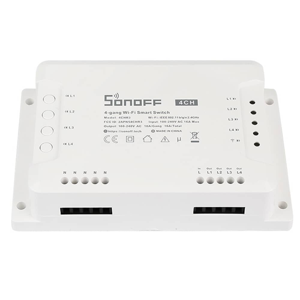 4 Csatornás vezeték nélküli relé - Sonoff 4CH R3 — imaginea 4