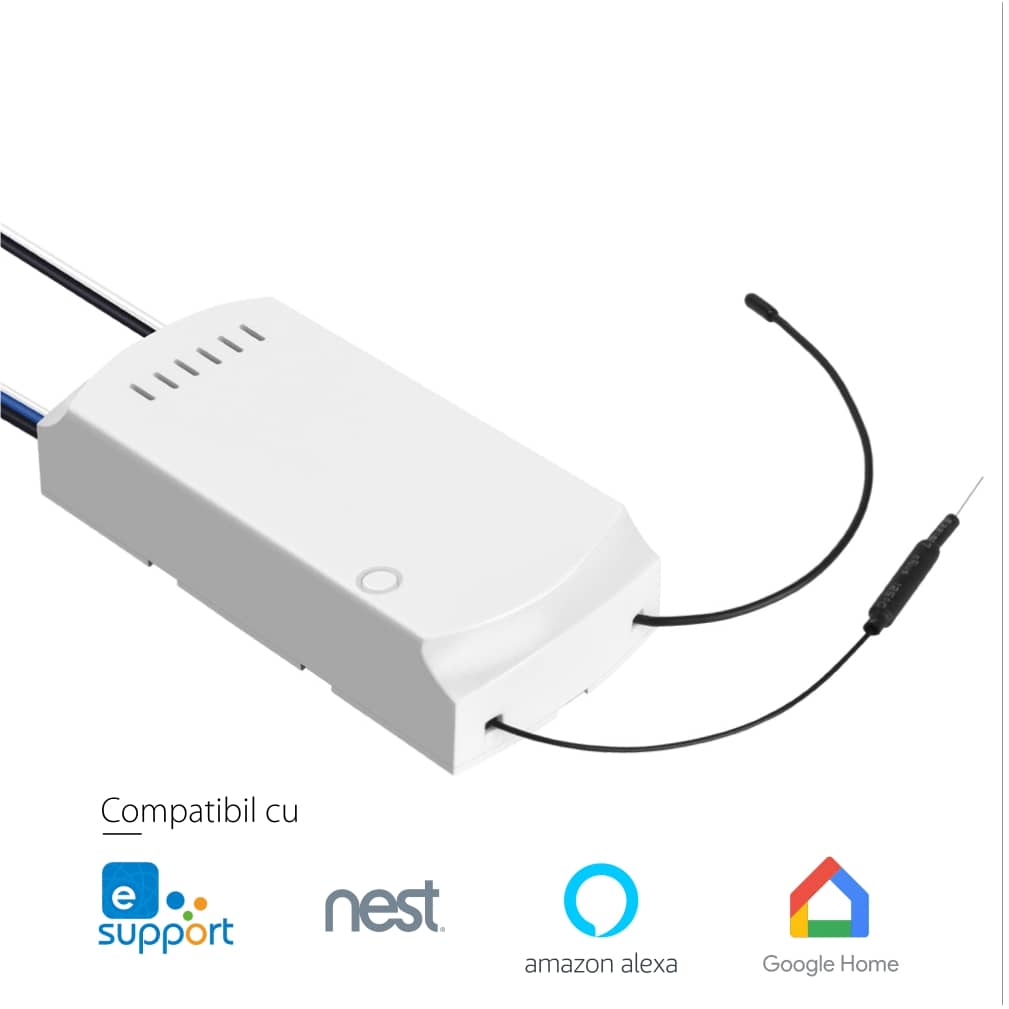 Ventilátor Automatizálási Relé Sonoff IFan0, Mobiltelefonon vezérlő funkcióval, Hangvezérlés — imaginea 4