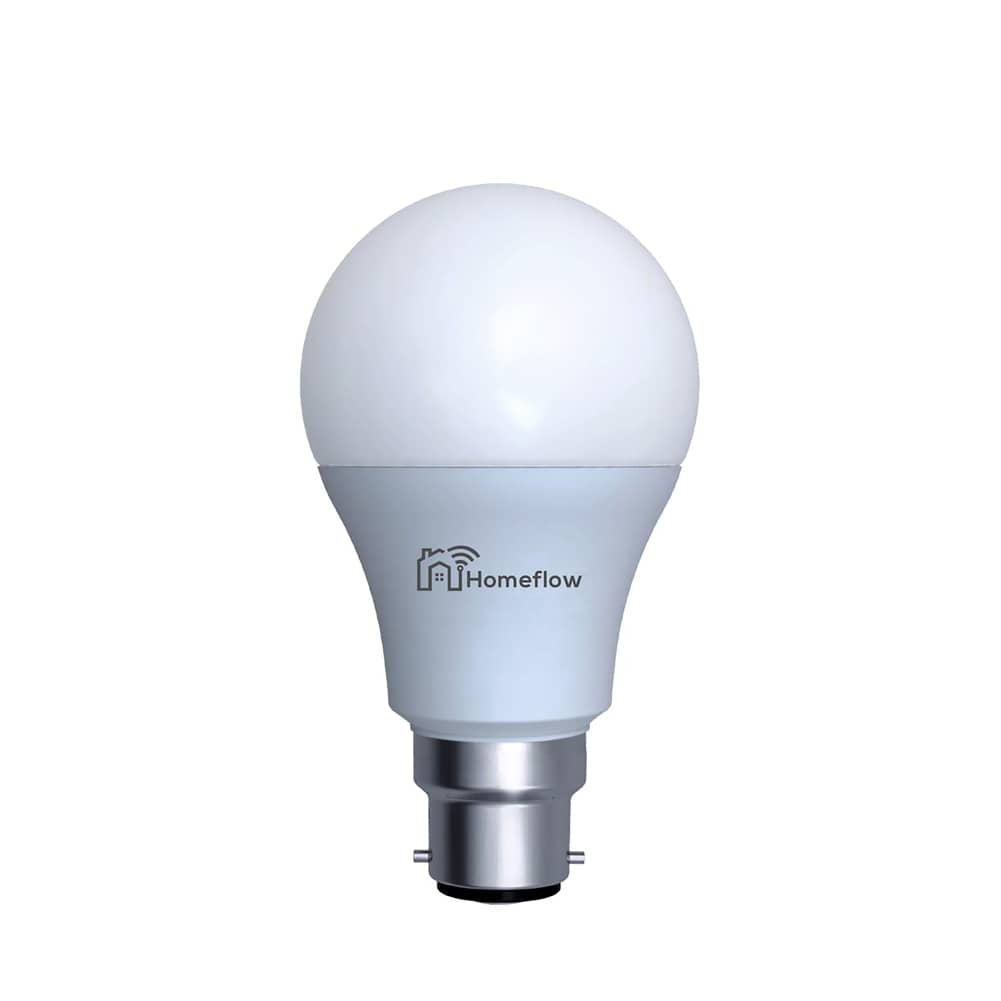 Intelligens Led Izzó Vezeték Nélküli Homeflow B-5006, B22, 9w (60w), 806lm, Rgb, Tompítható, Mobiltelefon Vezérlés — imaginea 2
