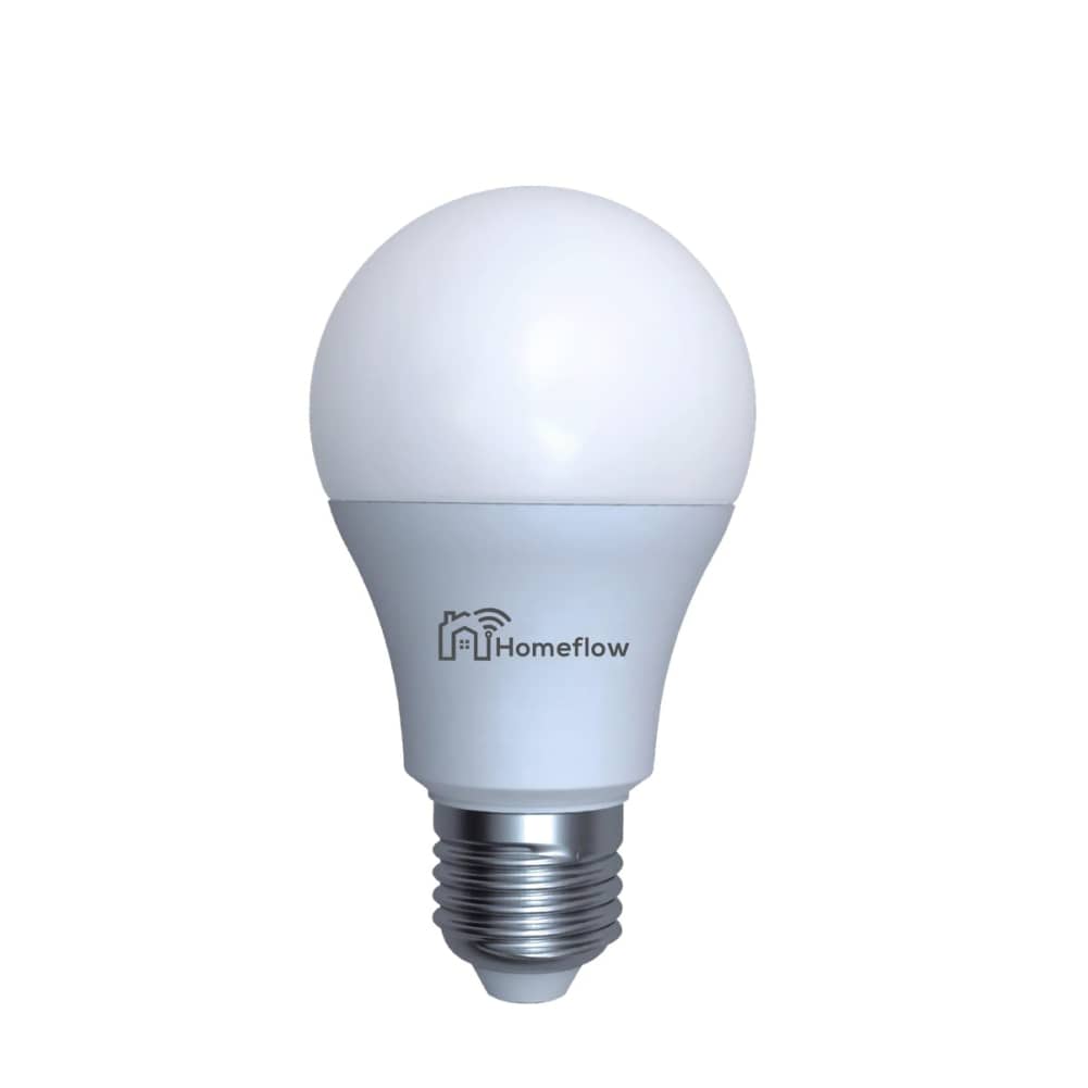 Intelligens Vezeték Nélküli Led Homeflow B-5010, E27, 9w (25w), 806lm, Tompítható, Meleg / Hideg Fény, Mobiltelefon-vezérlés — imaginea 2