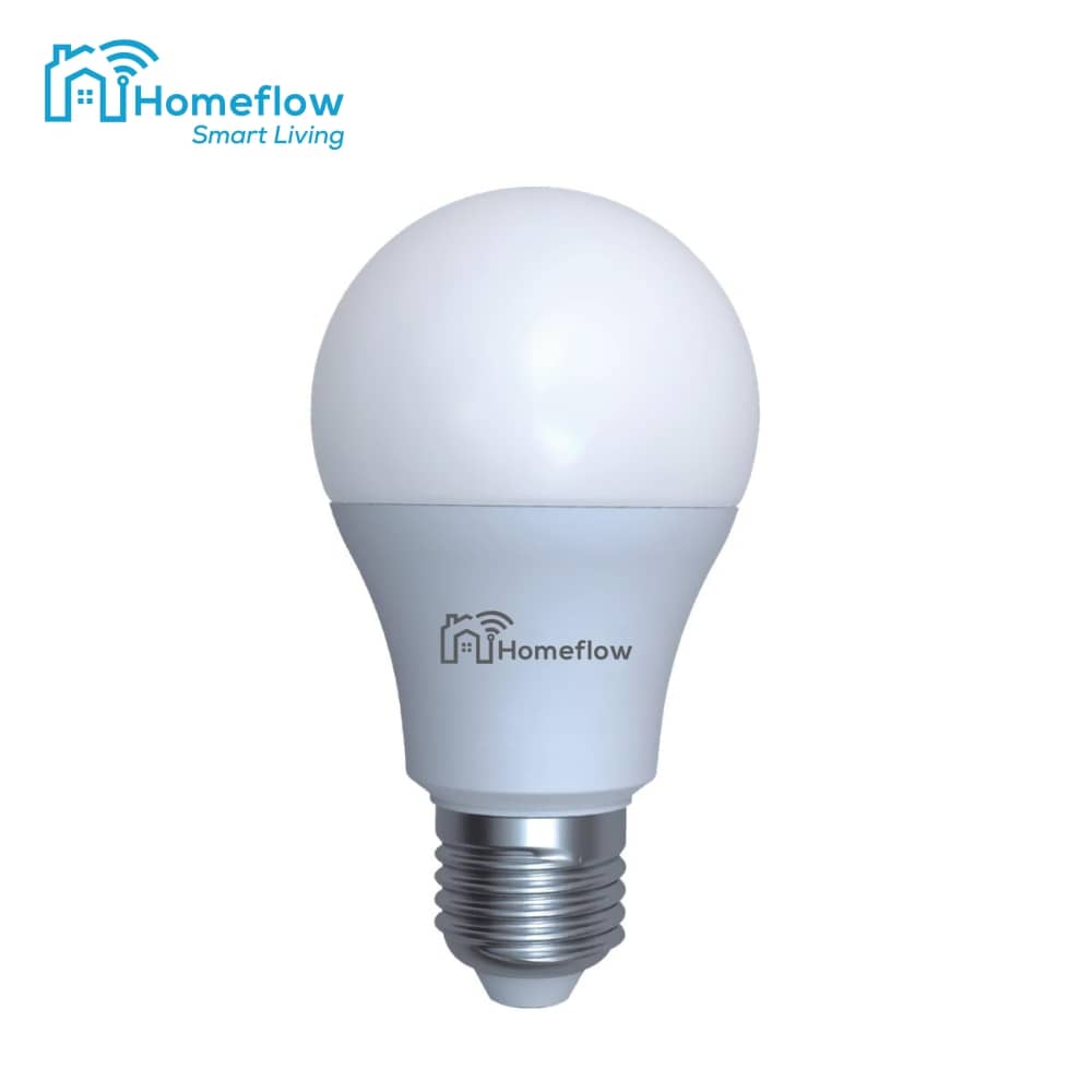 Intelligens Vezeték Nélküli Led Homeflow B-5010, E27, 9w (25w), 806lm, Tompítható, Meleg / Hideg Fény, Mobiltelefon-vezérlés — imaginea 1