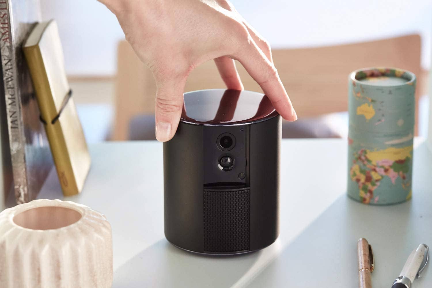 Felügyeleti Kamera Somfy One, Teljes HD, Riasztó és Sziréna, WiFi, Bluetooth 4.0, Mozgásérzékelő — imaginea 5
