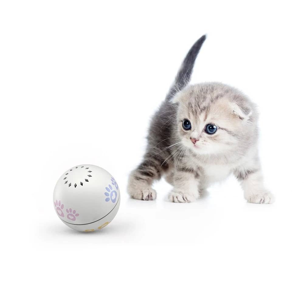 Intelligens Labdajáték Smart Ball Petoneer, Mozgásérzékelő, Gyógynövény Tárolóhely, Autonomia 5 óra, 320 mAh akkumulátor, USB — imaginea 2