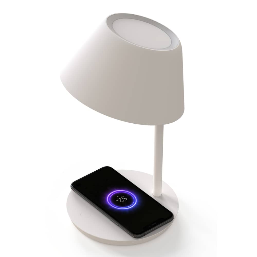 LED lámpa Yeelight Staria Bedside Lamp Pro, YLCT03YL, Vezeték nélküli töltéshez, 18W, Hangvezérlés — imaginea 3