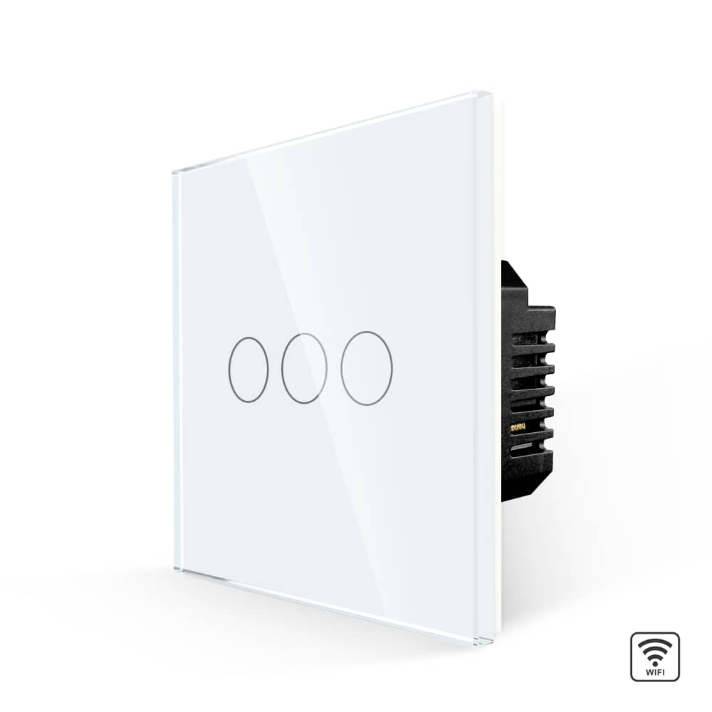 Hármas Üveg Érintőkapcsoló LUXION, Wi-Fi-vel — imaginea 2