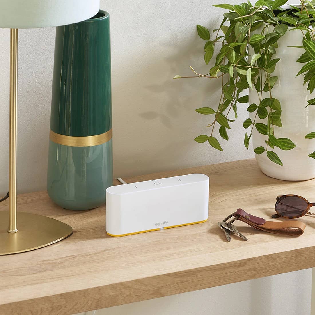 Somfy Tahoma Switch DIY Okosközpont, RTS & Zigbee 3.0 kompatibilitás, Hangvezérlés a Google Assistant-al, Amazon Alexa-val és az Apple HomeKit-el — imaginea 4