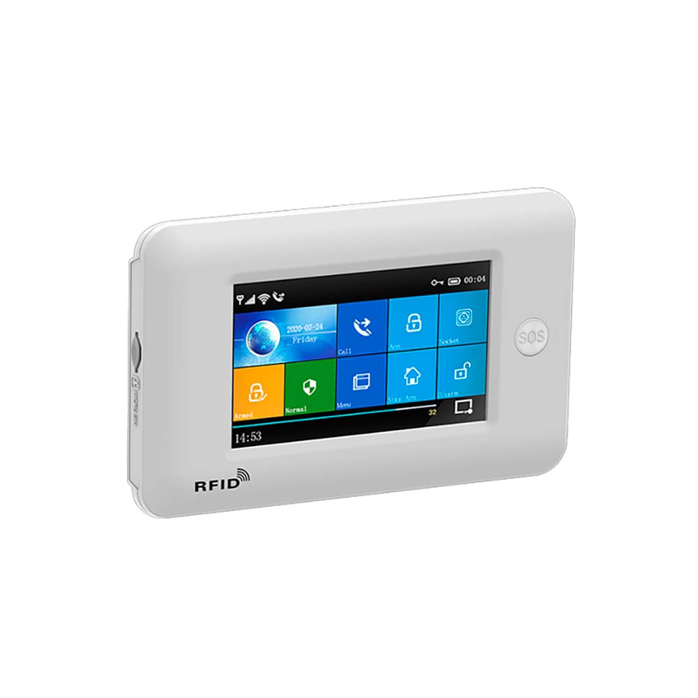 Biztonsági Rendszer Készlet Riasztóval PGST PG-106, Wi-Fi és GSM csatlakozás, Hangvezérlés, 4,3" kijelző — imaginea 3